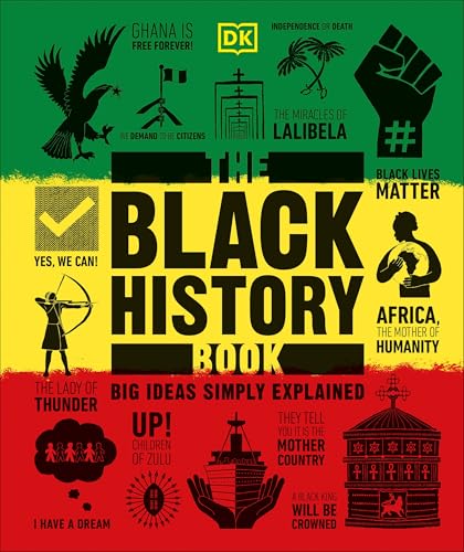 Book cover of The Black History Book by DK
