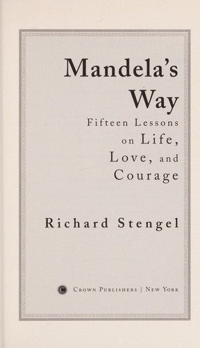 Book cover of Mandela's Way by Richard Stengel